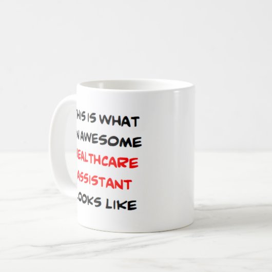 Gesundheitsassistent, phantastisch kaffeetasse (Vorderseite Links)