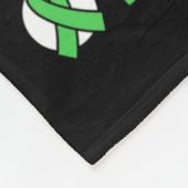 Gesundheitsbekämpfung Stigma Mental Health Awarene Fleecedecke (Ecke)