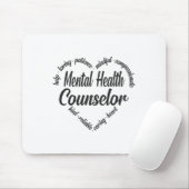 Gesundheitsberater Herzwolke 1 Mousepad (Mit Mouse)