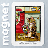 Gesundheitsbewusste Kitty Cat Funny Custom Magnet