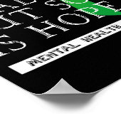 Gesundheitsbewusstsein 3 poster (Ecke)