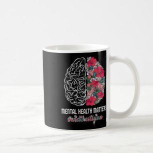 Gesundheitsbewusstsein beendet das psychische Bewu Kaffeetasse