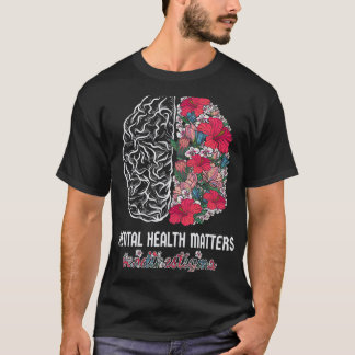 Gesundheitsbewusstsein beendet das psychische Bewu T-Shirt
