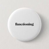 Gesundheitsbewusstsein Button (Vorderseite)