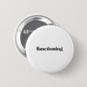 Gesundheitsbewusstsein Button (Vorne & Hinten)