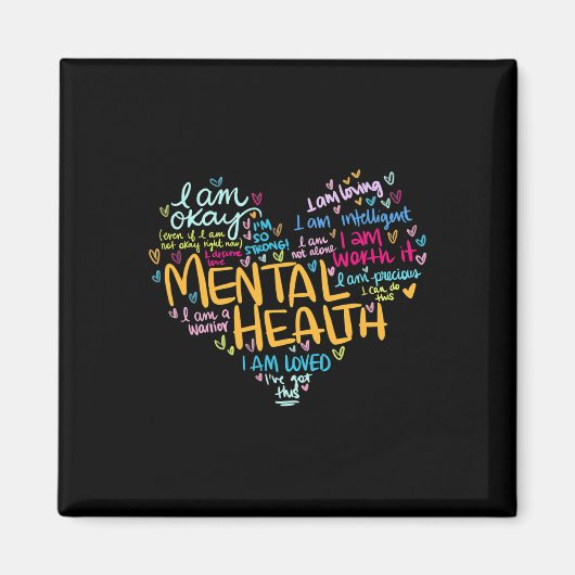 Gesundheitsbewusstsein Depression 1 Magnet (Vorne)