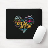 Gesundheitsbewusstsein Depression 1 Mousepad (Mit Mouse)