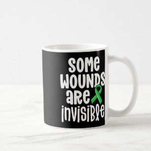 Gesundheitsbewusstsein Einige Wunden sind unsichtb Kaffeetasse