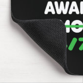 Gesundheitsbewusstsein für Suizidprävention Mousepad (Ecke)