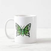 Gesundheitsbewusstsein Grüner Flachmeißel Kaffeetasse (Links)