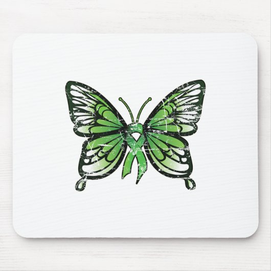 Gesundheitsbewusstsein Grüner Flachmeißel Mousepad (Vorne)