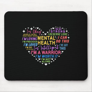 Gesundheitsbewusstsein Herz Mousepad