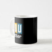Gesundheitsbewusstsein - Ihr Problem Kaffeetasse (Vorderseite Links)