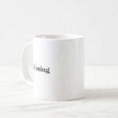 Gesundheitsbewusstsein Kaffeetasse (Vorderseite Links)