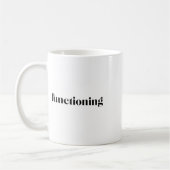 Gesundheitsbewusstsein Kaffeetasse (Links)