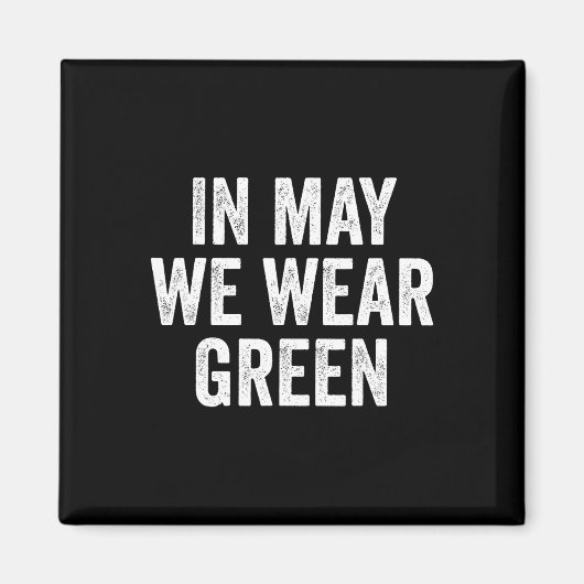 Gesundheitsbewusstsein Magnet (Vorne)