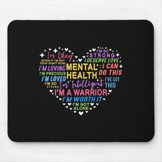 Gesundheitsbewusstsein Mousepad (Vorne)