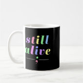 Gesundheitsbewusstsein noch lebendes Semicolon Rai Kaffeetasse (Links)