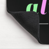 Gesundheitsbewusstsein noch lebendes Semicolon Rai Mousepad (Ecke)