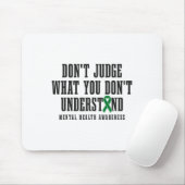 Gesundheitsbewusstsein soll nicht beurteilen, was  mousepad (Mit Mouse)
