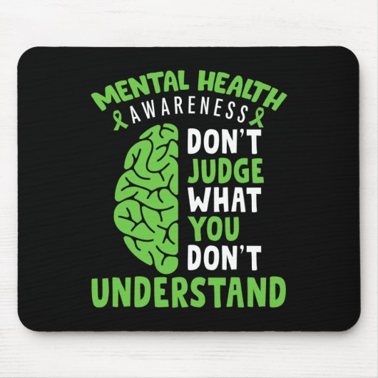 Gesundheitsbewusstsein soll nicht beurteilen, was mousepad (Vorne)