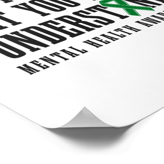 Gesundheitsbewusstsein soll nicht beurteilen, was poster (Ecke)