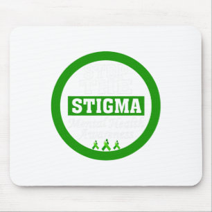 Gesundheitsbewusstsein Stoppt die Stigmatisierung Mousepad