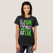Gesundheitsbewusstsein T-Shirt (Vorne ganz)
