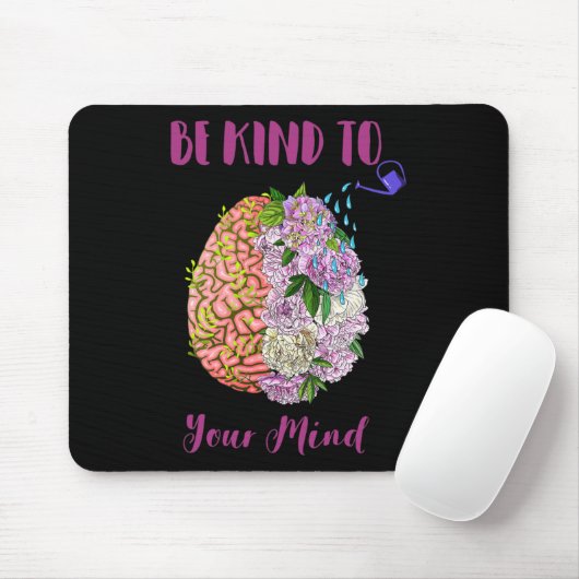 Gesundheitsbewusstsein und Selbstversorgung sind I Mousepad (Mit Mouse)