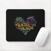 Gesundheitsbewusstsein verleiht Depression Mousepad (Mit Mouse)