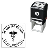 Gesundheitsfachmann Arzt Kaduzäus Permastempel (Beispiel)