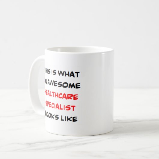 Gesundheitsfachmann, phantastisch kaffeetasse (Vorderseite Links)