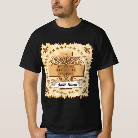 Gesundheitsfürsorge Caduceus T-Shirt (Vorderseite)