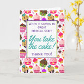 Gesundheitsfürsorge - Dankeschön an Sie Karte (Gelbe Blume)