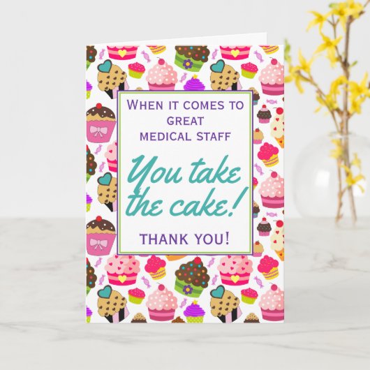 Gesundheitsfürsorge - Dankeschön an Sie Karte (Gelbe Blume)