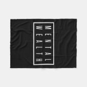 Gesundheitsfürsorge für Männer und Frauen Fleecedecke (Vorderseite (Horizontal))