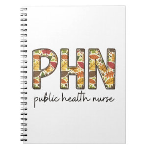 Gesundheitsfürsorge Sweatshirt PHN RN Shirt Niedli Notizblock