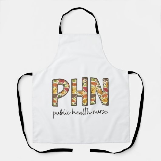 Gesundheitsfürsorge Sweatshirt PHN RN Shirt Niedli Schürze (Vorderseite)