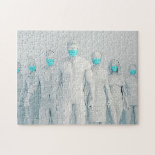 Gesundheitsfürsorge und Krankheitsprävention für d Puzzle (Horizontal)