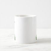 Gesundheitsfürsorgemonat - Messy Bun Black Wom Kaffeetasse (Mittel)