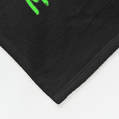 Gesundheitsfürsorgerin, die sie dir die schwarze R Fleecedecke (Ecke)