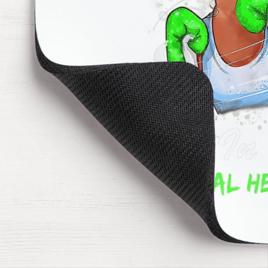 Gesundheitsfürsorgerin, die sie dir die schwarze R Mousepad (Ecke)