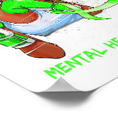 Gesundheitsfürsorgerin, die sie dir die schwarze R Poster (Ecke)