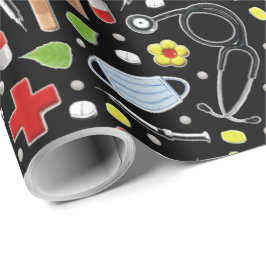 Gesundheitsgeschenk Geschenkpapier