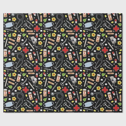 Gesundheitsgeschenk Geschenkpapier (Flach)