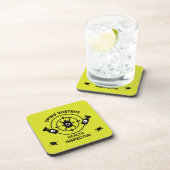 Gesundheitsinspektor Getränkeuntersetzer (Rechte Seite)