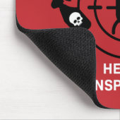 Gesundheitsinspektor Mousepad (Ecke)
