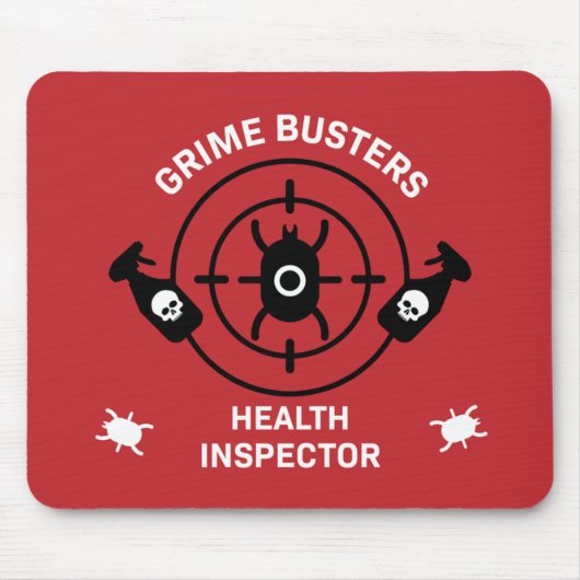 Gesundheitsinspektor Mousepad (Vorne)