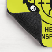 Gesundheitsinspektor Mousepad (Ecke)