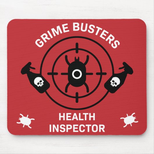 Gesundheitsinspektor - Umwelt Mousepad (Vorne)